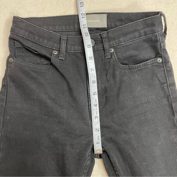 Everlane Black High Rise Ankle Jean Size 25 - Picture 5 of 6